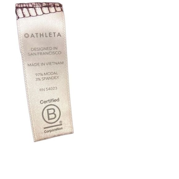 Athleta Eggplant Scoop Neck Top - Picture 6 of 7